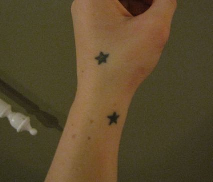 Star Wrist Tattoo